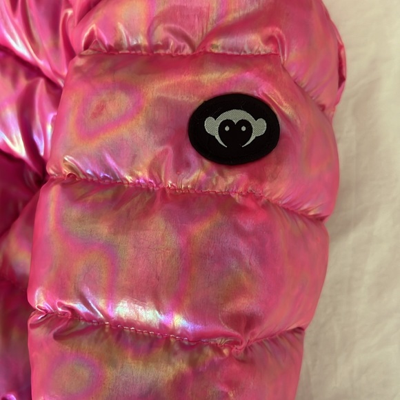 Appaman Puffy Coat bubblegum pink metallic toddler girls 4T💕 - Picture 5 of 15